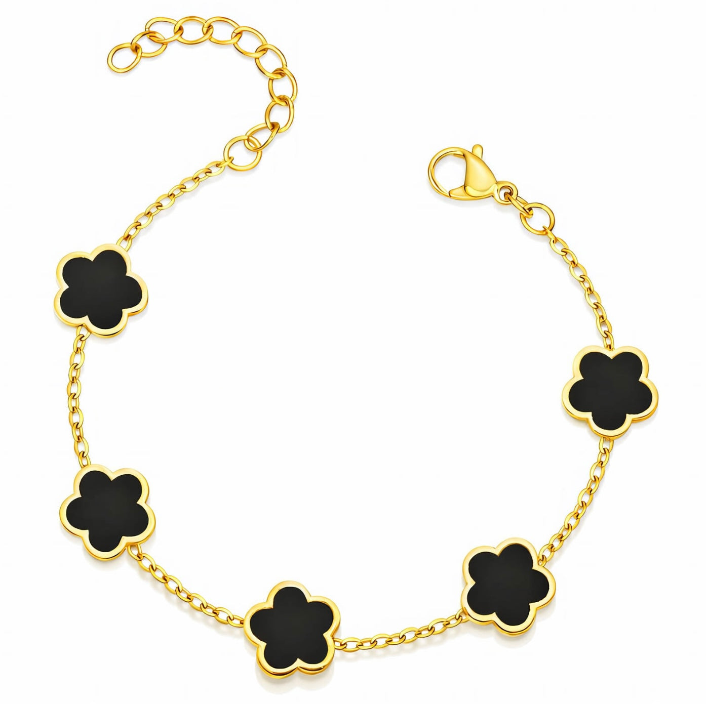 Meadow Bloom Bracelet | 18K Gold Plated Stainless Steel